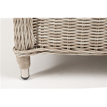 "Гляссе" кресло плетеное из искусственного ротанга, цвет бежевый