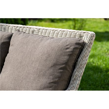 "Гляссе" лаунж-зона из искусственного ротанга, цвет бежевый