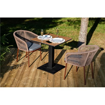 "Каффе" обеденная группа на 2 персоны, цвет "дуб"