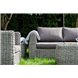 "Кальяри" лаунж-зона из искусственного ротанга (гиацинт), цвет серый "Кальяри" лаунж-зона из искусственного ротанга (гиацинт), цвет серый