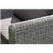 "Кальяри" лаунж-зона из искусственного ротанга (гиацинт), цвет серый "Кальяри" лаунж-зона из искусственного ротанга (гиацинт), цвет серый