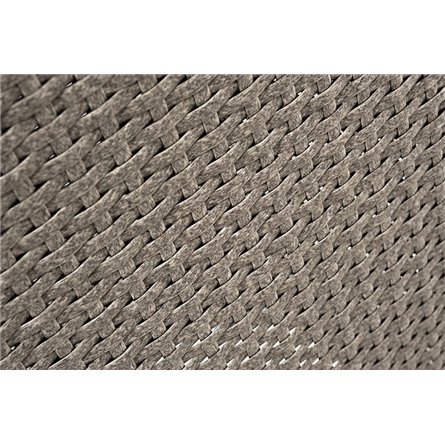 "Капучино" кашпо для цветов плетеное из искусственного ротанга, цвет бежевый