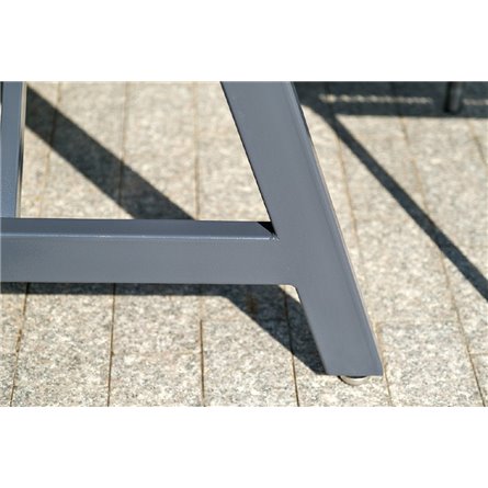 "Куба" обеденная группа на 10 персон, стол HPL "дуб", круглый роуп