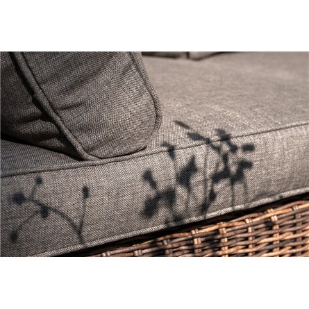 "Капри" трансформирующаяся лаунж-зона из искусственного ротанга, цвет коричневый