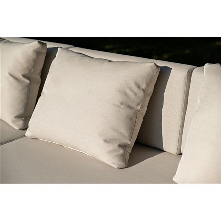 "Мальдивы" трансформирующаяся лаунж-зона из искусственного ротанга, цвет соломенный