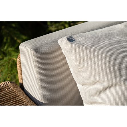 "Мальдивы" трансформирующаяся лаунж-зона из искусственного ротанга, цвет соломенный