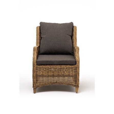 "Неаполь" плетеный стул из искусственного ротанга, цвет коричневый