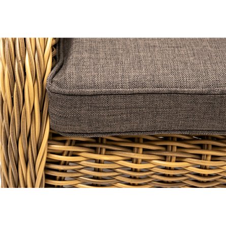 "Неаполь" плетеный стул из искусственного ротанга, цвет соломенный