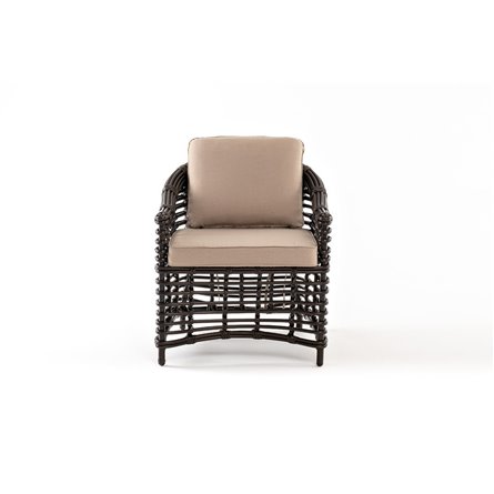 "Ницца" кресло из искусственного ротанга, цвет бронзовый