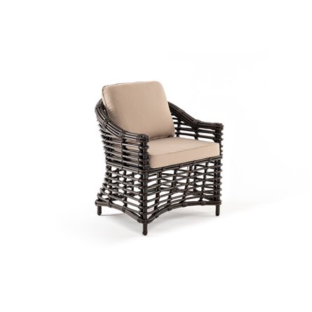 "Ницца" кресло из искусственного ротанга, цвет бронзовый