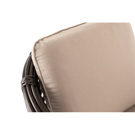 "Ницца" кресло из искусственного ротанга, цвет бронзовый