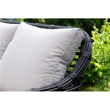 "Ницца" лаунж-зона из искусственного ротанга, цвет бронзовый