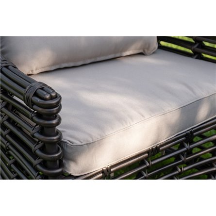 "Ницца" лаунж-зона из искусственного ротанга, цвет бронзовый