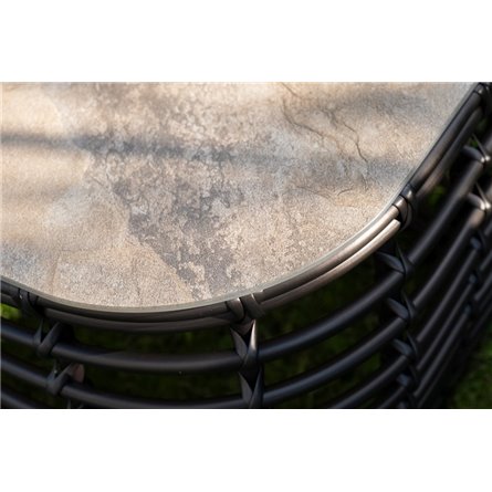 "Ницца" лаунж-зона из искусственного ротанга, цвет бронзовый