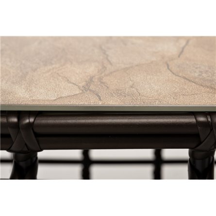 "Ницца" журнальный столик из искусственного ротанга, цвет бронзовый