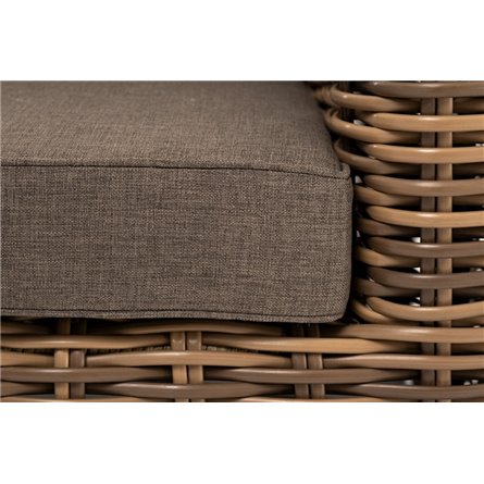 "Палермо" кресло из искусственного ротанга, цвет соломенный