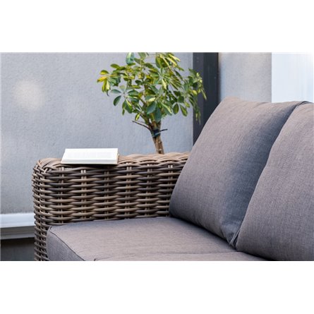 "Палермо" лаунж-зона из искусственного ротанга, цвет соломенный