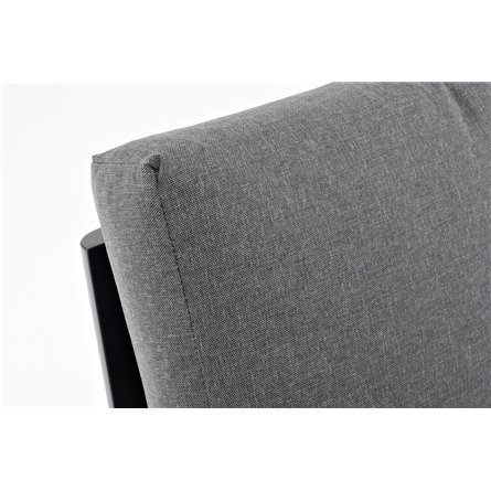 "Париж" модуль диванный алюминиевый центральный, цвет серый