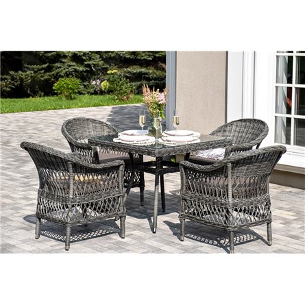 "Париж" угловой модульный диван, каркас из алюминия, цвет серый "Париж" угловой модульный диван, каркас из алюминия, цвет серый