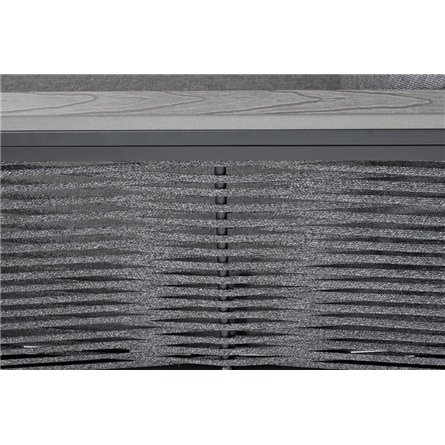 "Париж" угловой модульный диван, каркас из алюминия, цвет серый