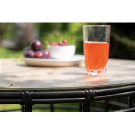 "Парма" кофейный комплект из искусственного ротанга, цвет бронзовый