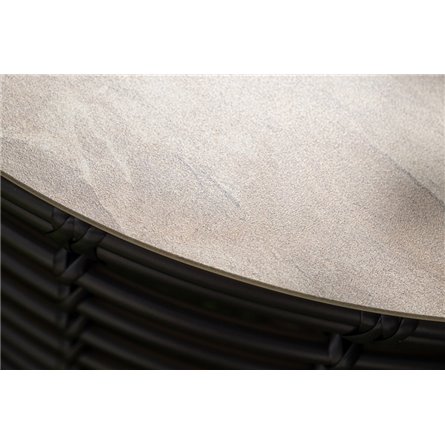 "Парма" кофейный комплект из искусственного ротанга, цвет бронзовый