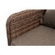 "Прованс" диван из искусственного ротанга трехместный, цвет коричневый