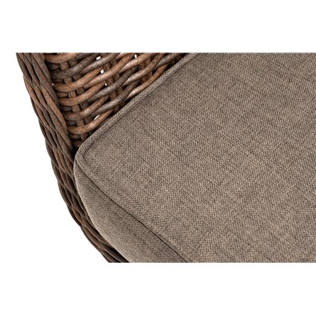 "Прованс" диван из искусственного ротанга трехместный, цвет коричневый