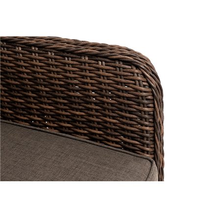 "Прованс" кресло из искусственного ротанга, цвет коричневый