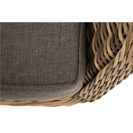 "Прованс" кресло из искусственного ротанга, цвет соломенный