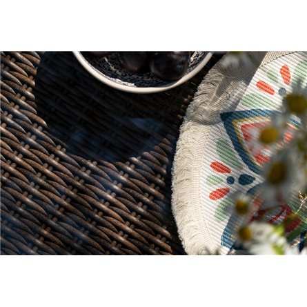 "Прованс" лаунж-зона плетеная из искусственного ротанга, цвет коричневый