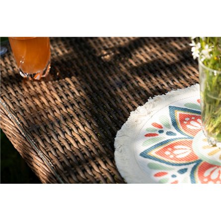 "Прованс" лаунж-зона плетеная из искусственного ротанга, цвет коричневый