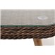 "Прованс" столик журнальный из ротанга, цвет коричневый "Прованс" столик журнальный из ротанга, цвет коричневый