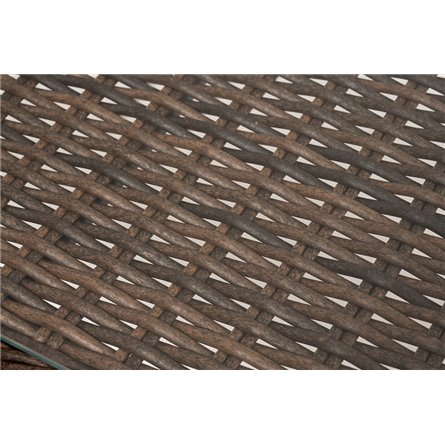 "Прованс" столик журнальный из ротанга, цвет коричневый