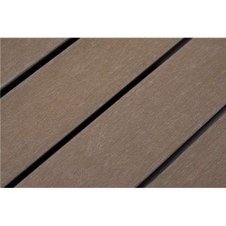 "Равенна" кофейный стол из искусственного ротанга, цвет графит