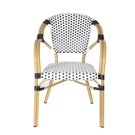 "Кабри" плетеный стул из искусственного ротанга, цвет черный