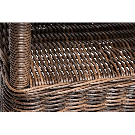 "Толедо" лаунж-зона из искусственного ротанга, цвет коричневый