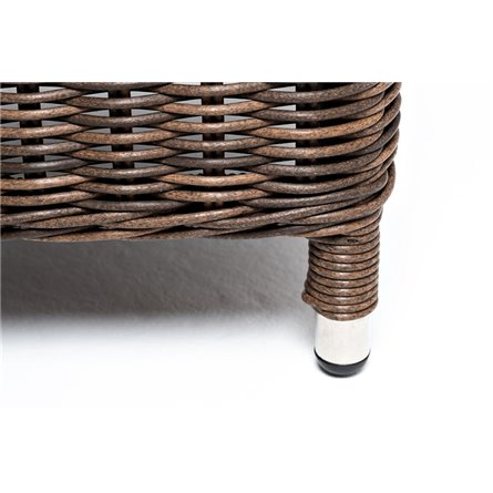 "Толедо" лаунж-зона из искусственного ротанга, цвет коричневый