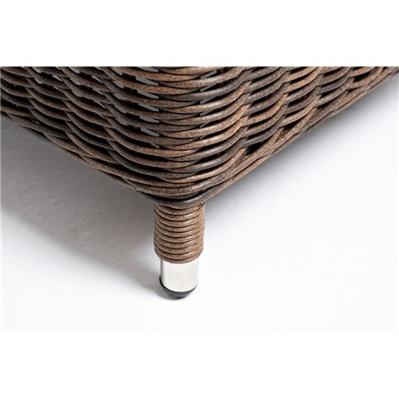 "Толедо" лаунж-зона из искусственного ротанга, цвет коричневый