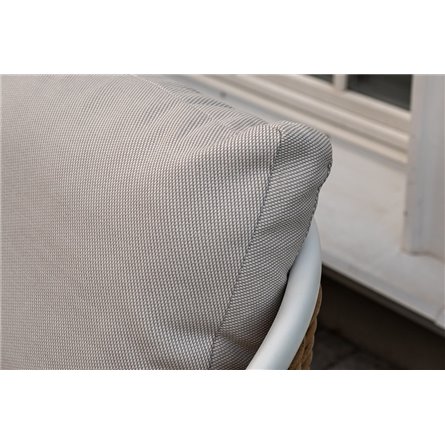 "Тоскана" лаунж-зона из искусственного ротанга, цвет соломенный