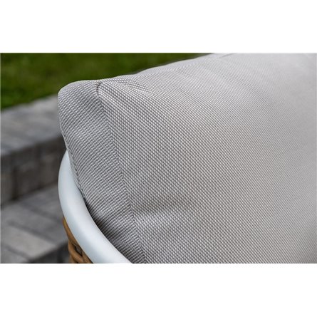 "Тоскана" лаунж-зона из искусственного ротанга, цвет соломенный