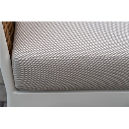 "Тоскана" лаунж-зона из искусственного ротанга, цвет соломенный