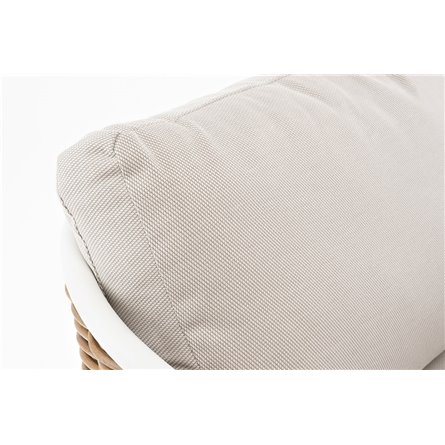 "Тоскана" лаунж-зона из искусственного ротанга, цвет соломенный