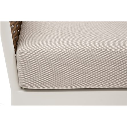 "Тоскана" лаунж-зона из искусственного ротанга, цвет соломенный