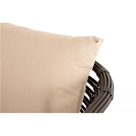 "Валенсия" диван из искусственного ротанга трехместный, цвет бронзовый