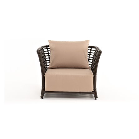 "Валенсия" кресло из искусственного ротанга, цвет бронзовый