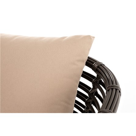 "Валенсия" кресло из искусственного ротанга, цвет бронзовый