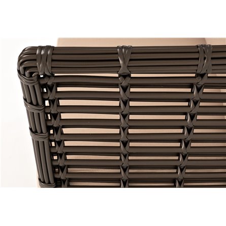 "Валенсия" кресло из искусственного ротанга, цвет бронзовый