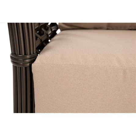 "Валенсия" кресло из искусственного ротанга, цвет бронзовый