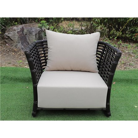 "Валенсия" кресло из искусственного ротанга, цвет бронзовый